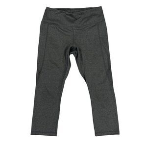 Reebok‎ Tights Women's Size Small Heather Gray Athletic Yoga Leggings